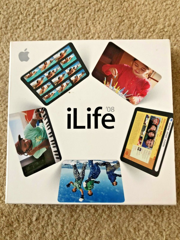 Apple Mac iLife ’08 Full Install Package in Original Box MINT