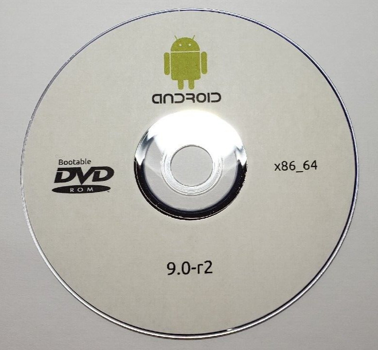 Android 9.0 r2 X86_64 Bootable Live/Installation DVD-ROM
