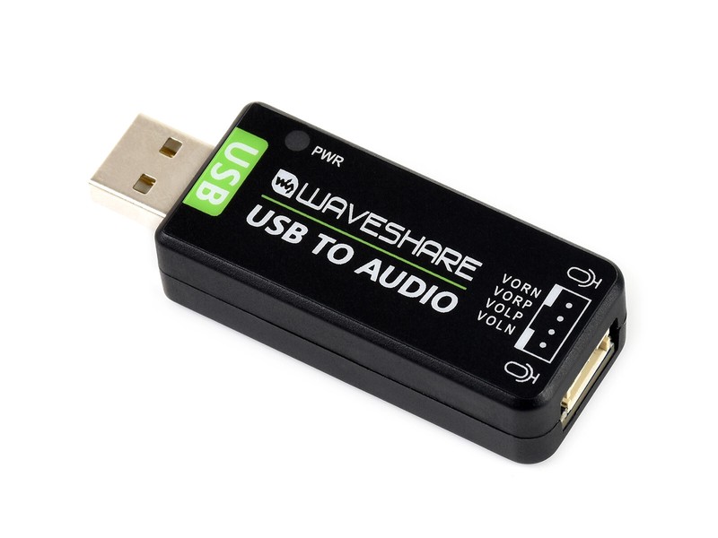 Waveshare WS USB to Audio Converter driver-free sound card for Raspberry Pi gallery