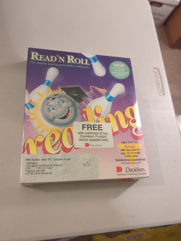 Read’n Roll For IBM/Tandy Sealed!