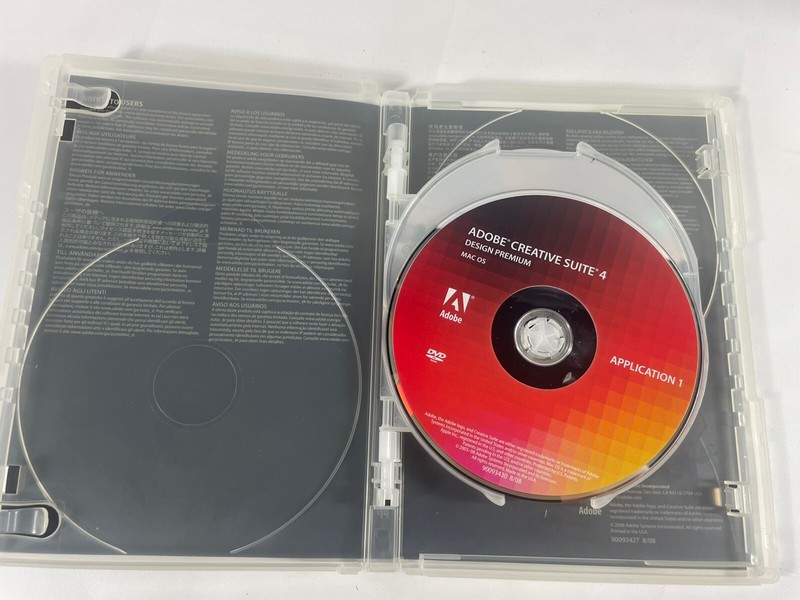 Adobe Creative Suite 4 CS4 Design Premium For MAC OS Full Retail DVD Version gallery