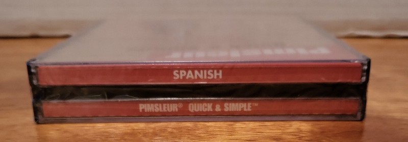 Pimsleur Quick & Simple Spanish 2nd Revised Edition New, Sealed 8 Audio Lessons gallery
