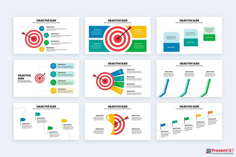 Objectives PowerPoint Template & Slides gallery
