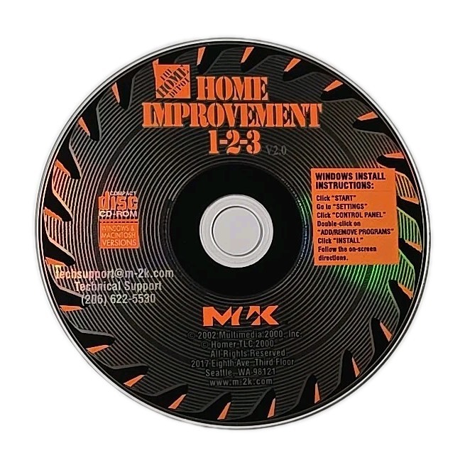 The Home Depot : Home Improvement 1-2-3 PC CD-ROM 2002 gallery