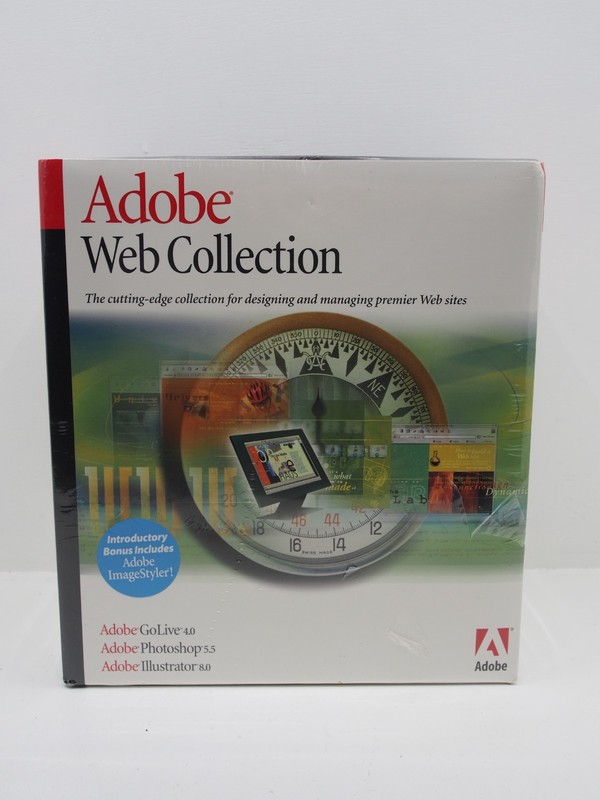 Adobe Web Collection Software BRAND NEW FACTORY SEALED.