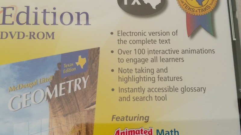 McDougal Littell-Geometry-eEdition DVD-ROM Interactive Student Text TEXAS gallery