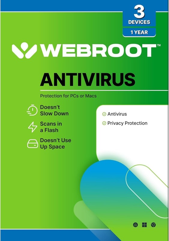 Antivirus Software 2025 | 3 Device | 1 PC/Mac with Keycard gallery