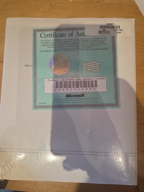 Microsoft MS-DOS and Windows for Workgroups Manual New Sealed - No Disk gallery