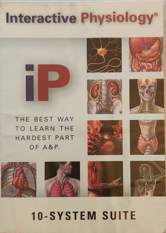 Interactive Physiology 10-System Suite Multimedia CD Anatomy and Physiology A&P