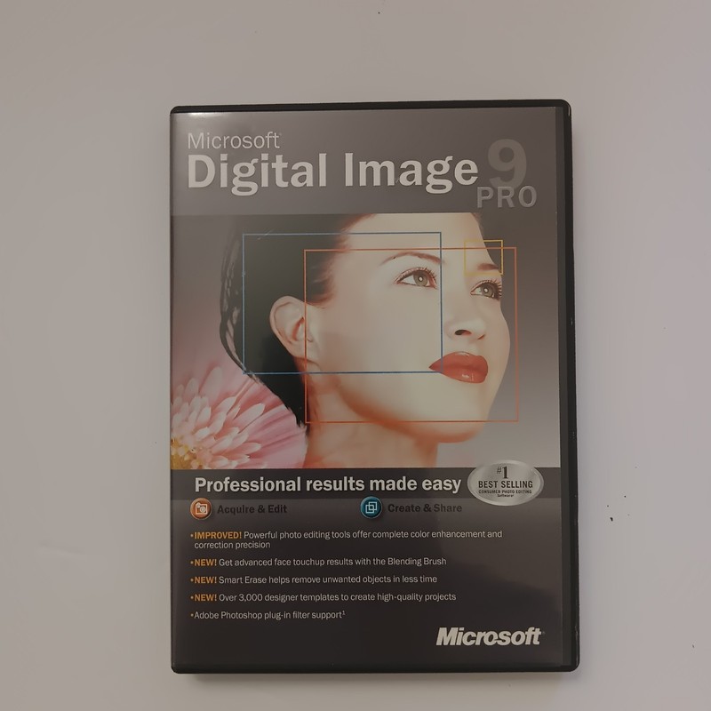 Microsoft Digital Image 9 Pro “Professional Results Made Easy” 2003