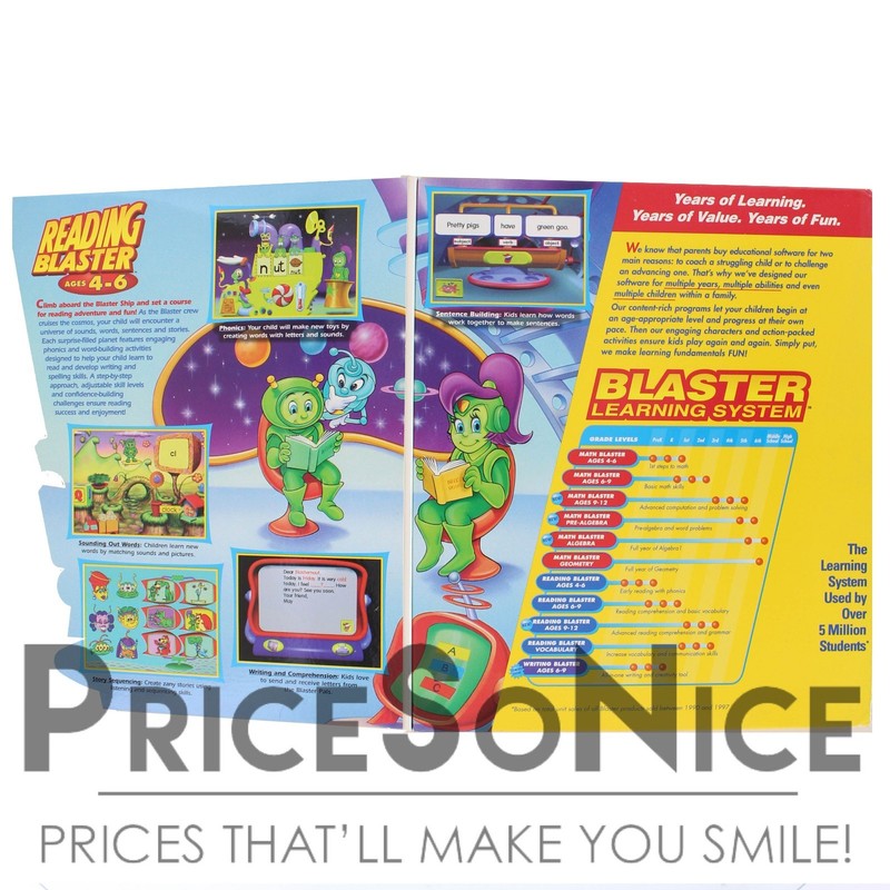 Reading Blaster(Age 4-6) CD-Rom Software (Mac/PC) gallery