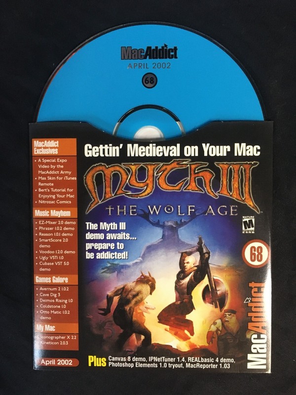 MacAddict The Disc - April 2002 - #68 - Myth III The Wolf Age - Imagine Media gallery