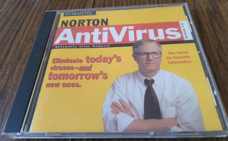 Symantec Norton Antivirus Version 4.0 Fow Windows PC’s (1997 Symantec)