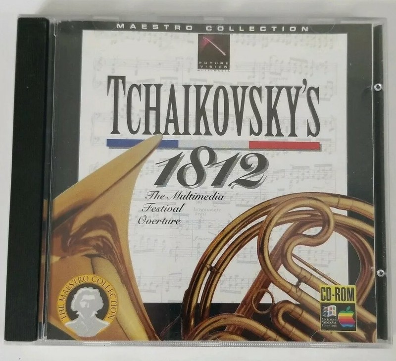Tchaikovskys 1812 CD ROM The Multimedia Festival Overture 1994 Future Vision
