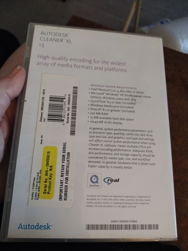 Autodesk Cleaner XL 1.5 Media Encoding Software Serial # & Activation Key ... gallery