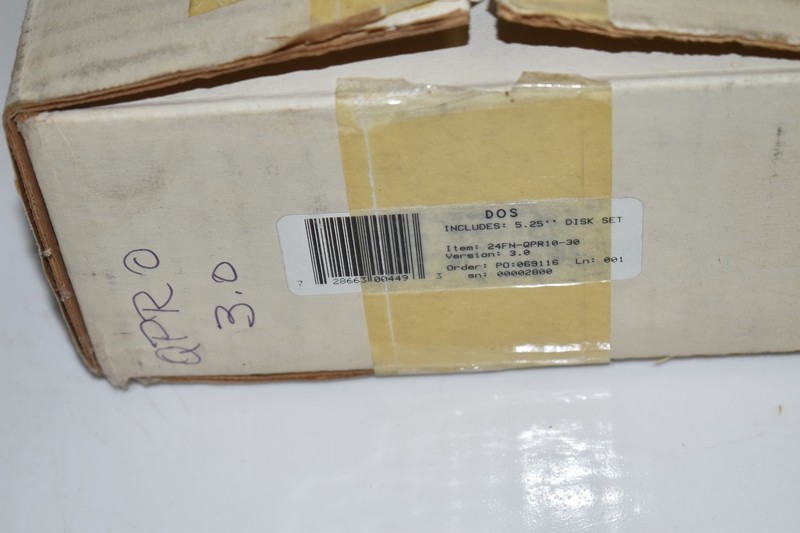 *KB* Vintage Borland Quattro Pro 3.0 5.25" HD Disk Set 24FN-QPR10-30 (TTC21) gallery