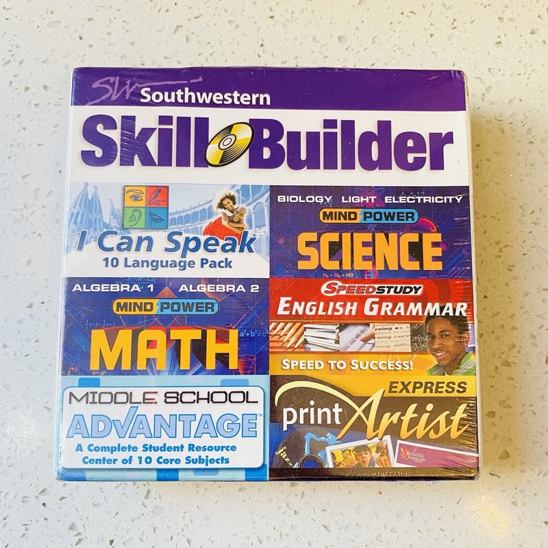 Southwestern Skill Builder Math Science Art Photo Algebra 1 Algebra 2