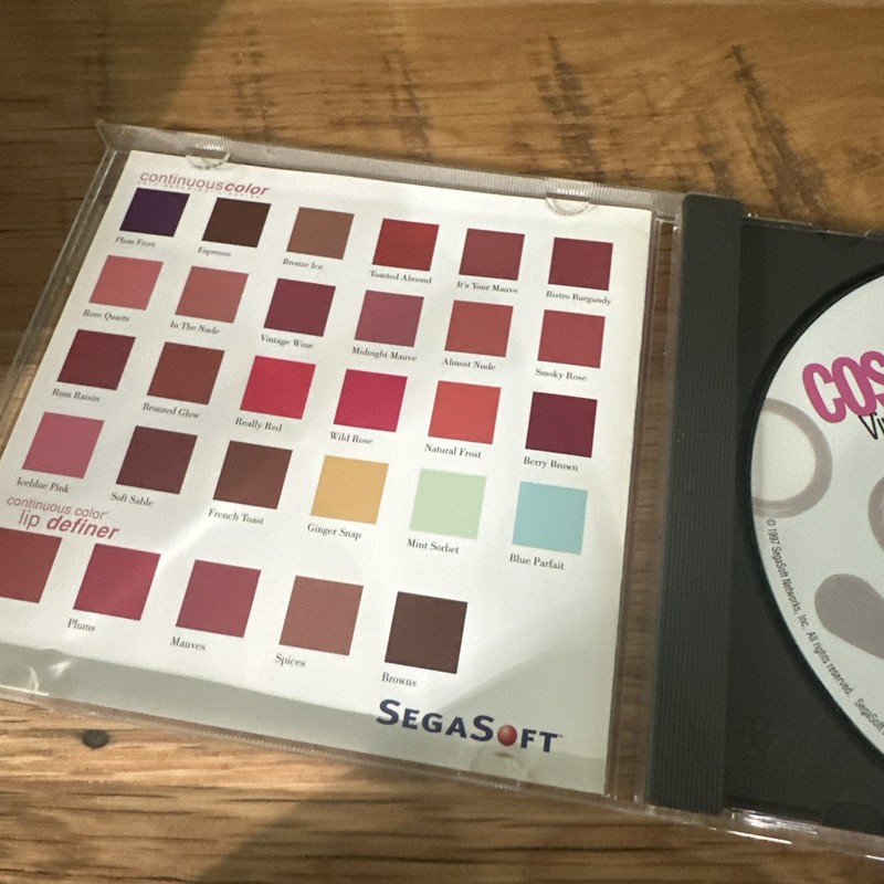 Cover Girl Swatch Guide Win/mac Cd ROM Virtual Makeover gallery