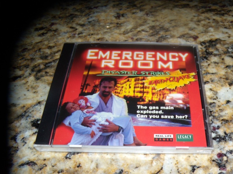 Emergency Room Disaster Strikes Earthquake (PC, 2000) New and Sealed jewel case