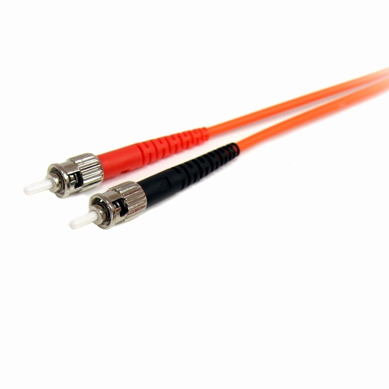 StarTech FIBLCST3 3M Fiber Optic Multimode Dup 62.5/125 LSZH Jumper LC/ST Cable gallery