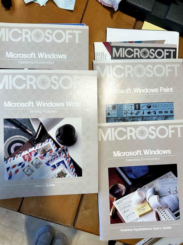Microsoft Windows Operating Environment for IBM & COMPAQ Version 1.01 RARE gallery