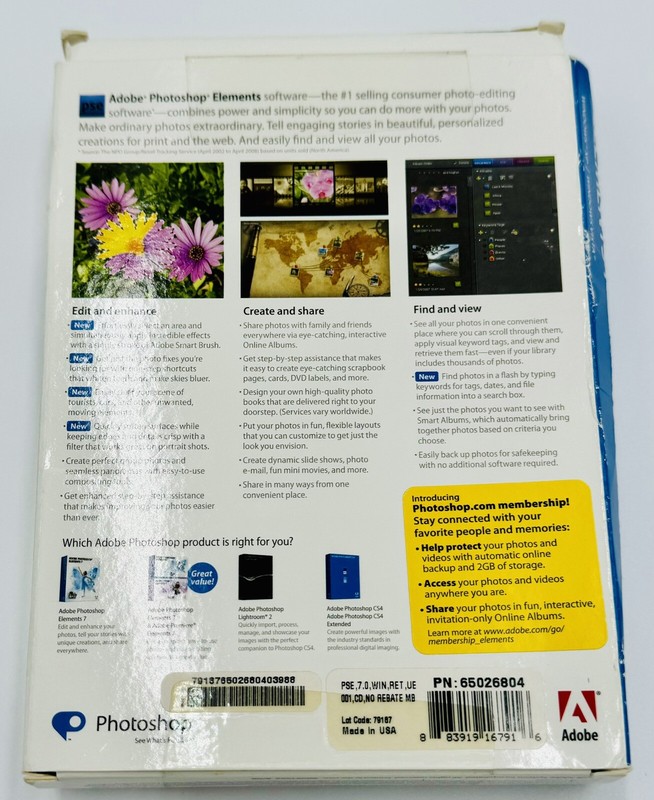 Adobe Photoshop Elements 7 With Serial Number gallery