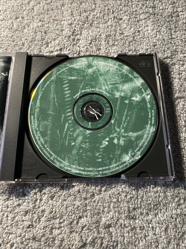 Quake II Mission Pack: The Reckoning (PC, 1998) Disc Is NMint Free Shipping D45 gallery