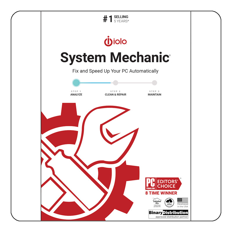 Iolo System Mechanic – 10 PC – 1 Year – [Download]
