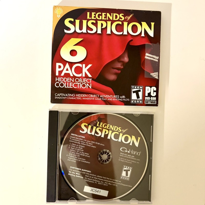 Lot of 4 PC Games: Legends Series - Various Titles gallery