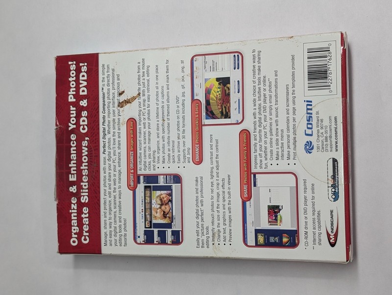 Digital Photo Companion Cosmi CD-Rom Windows 98SE ME XP 2005 PC Software gallery