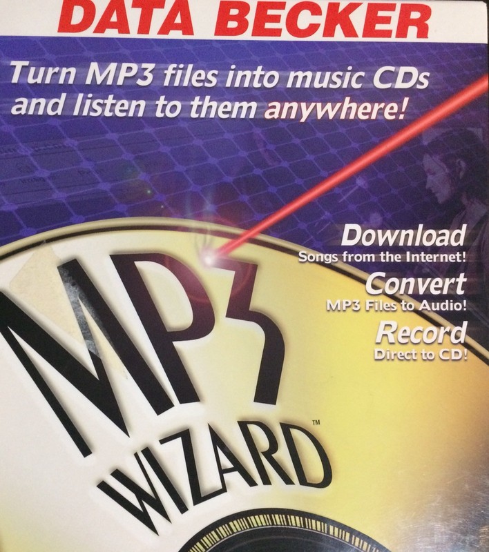 MP3 Wizard Data Becker (PC Software Windows 95/98) * Convert MP3 files to AUDIO!