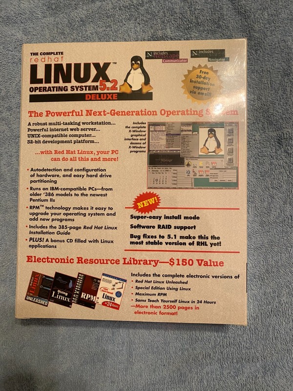 Complete Red Hat Linux 5.2 Operating System Deluxe gallery