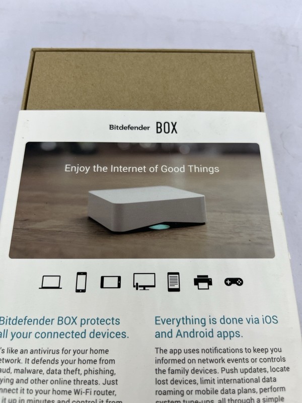 Bitdefender BOX 1st Gen Hardware Firewall - Security of Things - New in Box gallery
