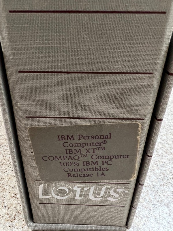 Lotus 1-2-3 Software: Release 1A and Release 3.1 Upgrade. US shipping included. gallery