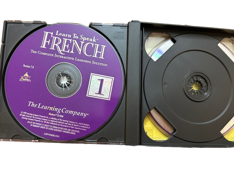 Learn to Speak French 7.0, W 95 / 98, The Learning Company, 1998, Pre-Owned gallery