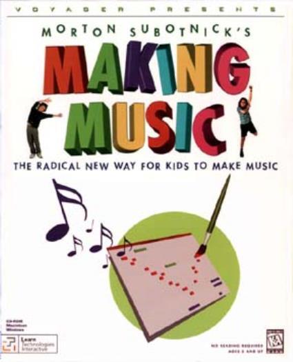 Morton Subotnick’s Making Music PC CD kids learn make composing rhythm music!