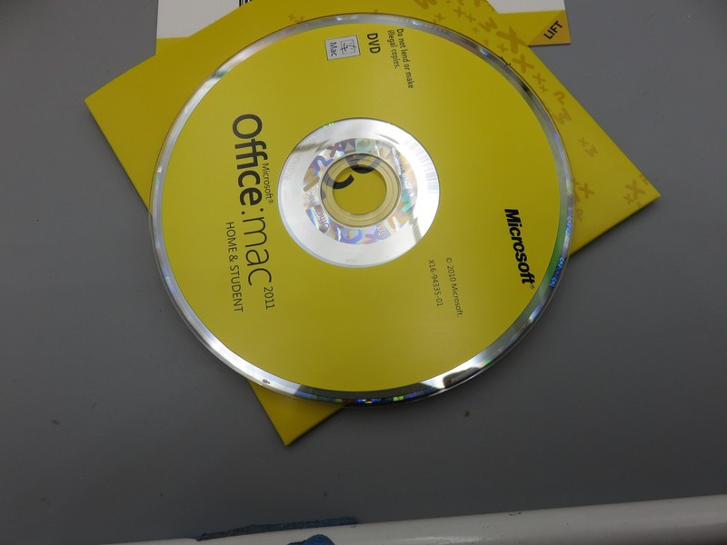 Microsoft Office Mac 2011 Home & Student DVD 3 User 3 Mac Family Pack Retail Box gallery