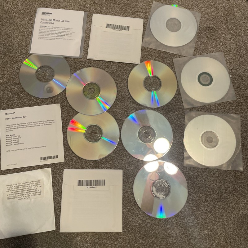 13 Vintage Computer Windows System Software CDs Disks Developer Visual C++ Etc gallery