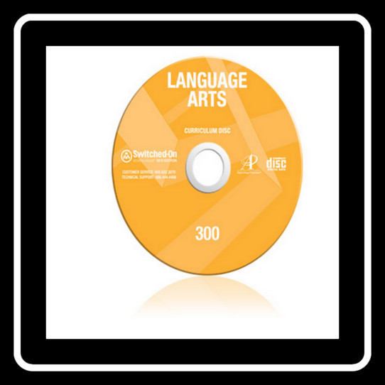 SOS Switched On Schoolhouse Language Arts Grade 5 2016 New With Install CD 5th
