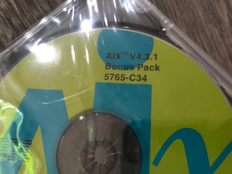 IBM Bonus Pack AIX v4.3.1 CD-ROM Software 5765-C34 New/Sealed gallery