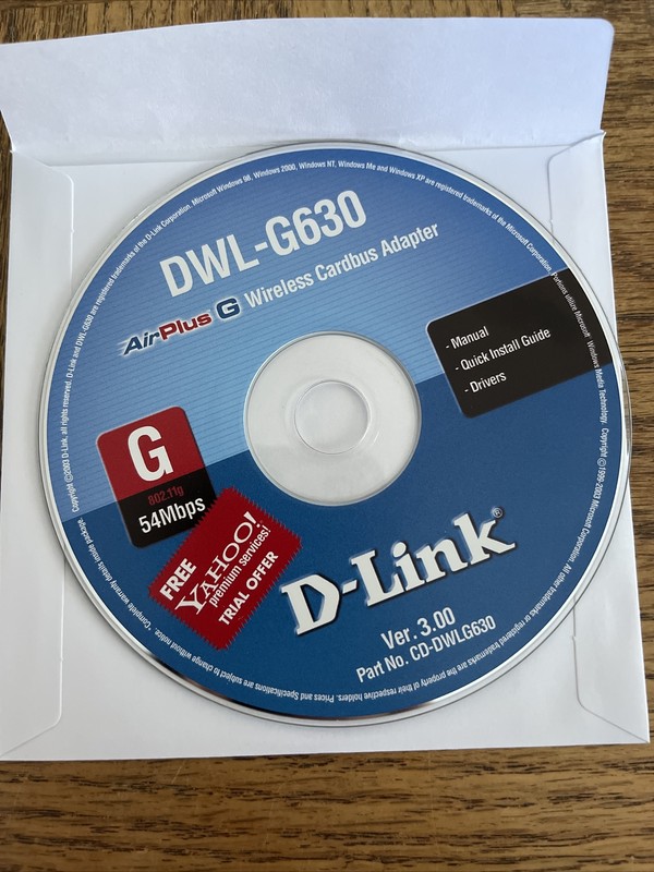 DLink DWL-G630 PC Software gallery