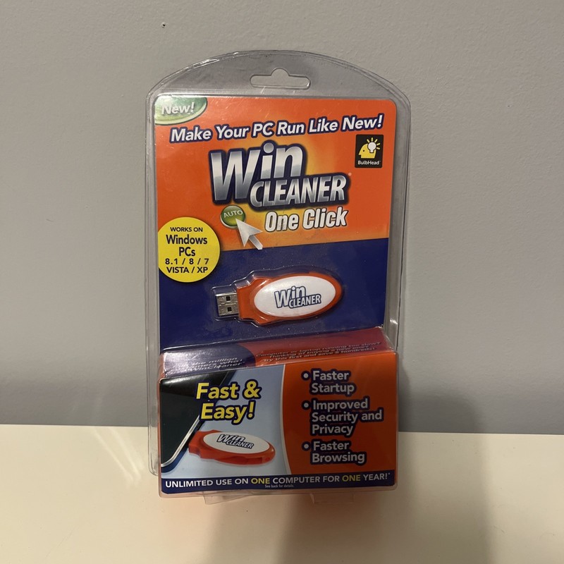 Win Cleaner One Click Professional USB Computer Clean Repair for PC Laptop (NEW) gallery