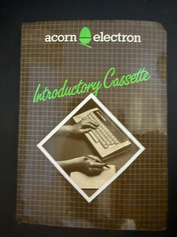 Acorn Electron Introductory Cassette Working
