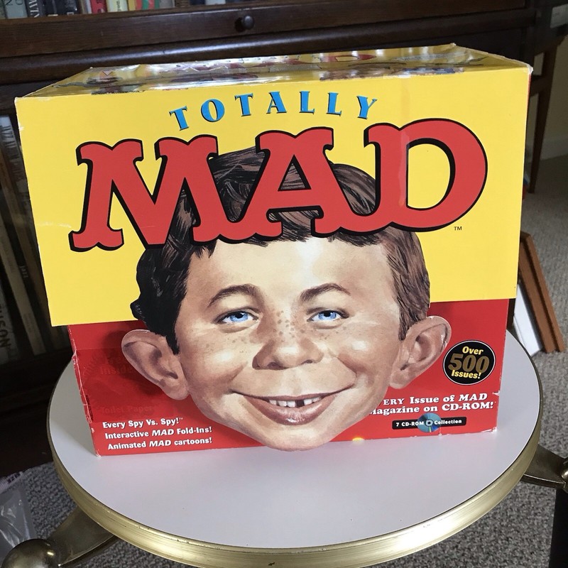 TOTALLY MAD 7 CD-ROM MAD MAGAZINE ARCHIVE 1952 – 1998 NEW BOXED L👀K !