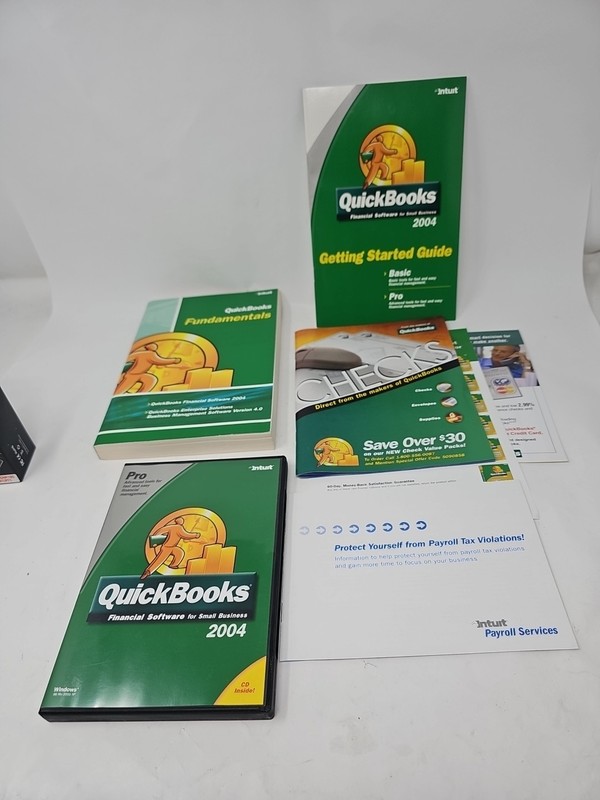 Intuit QuickBooks PRO 2004 Small Business Windows 98/ME/2000/XP gallery