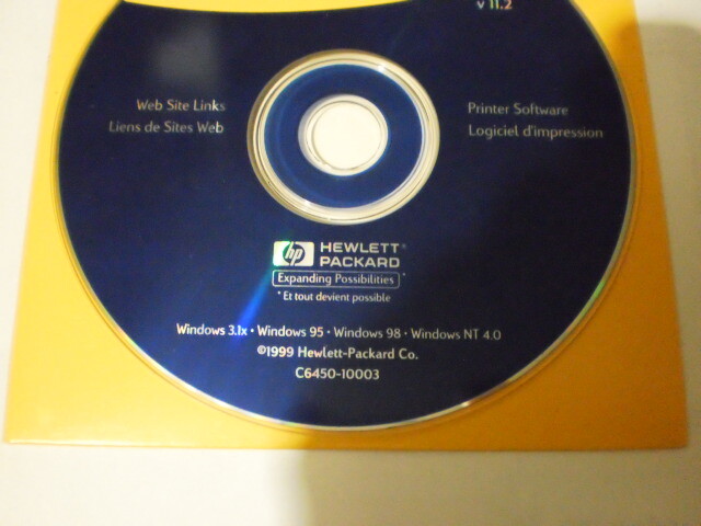 HP Deskjet 612C series printer software gallery