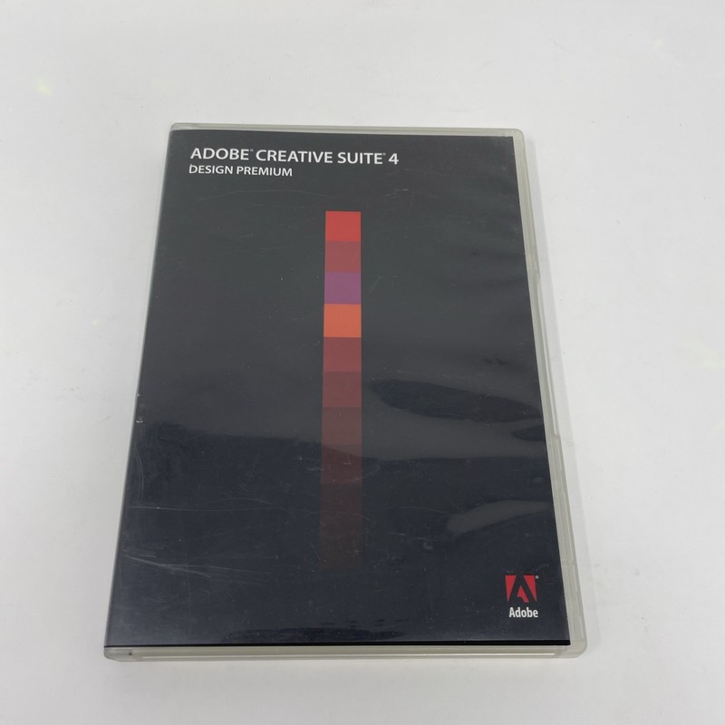 Adobe Creative Suite 4 CS4 Design Premium MacOS Used NO Serial # Activation Code