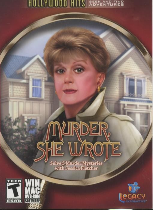Murder, She Wrote PC MAC DVD TV mystery series hidden objects crime scenes game!