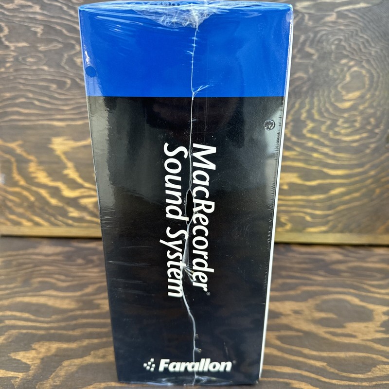 1990 Farallon MacRecorder Sound System MR200 for Mac NEW SEALED VTG Mac Software gallery