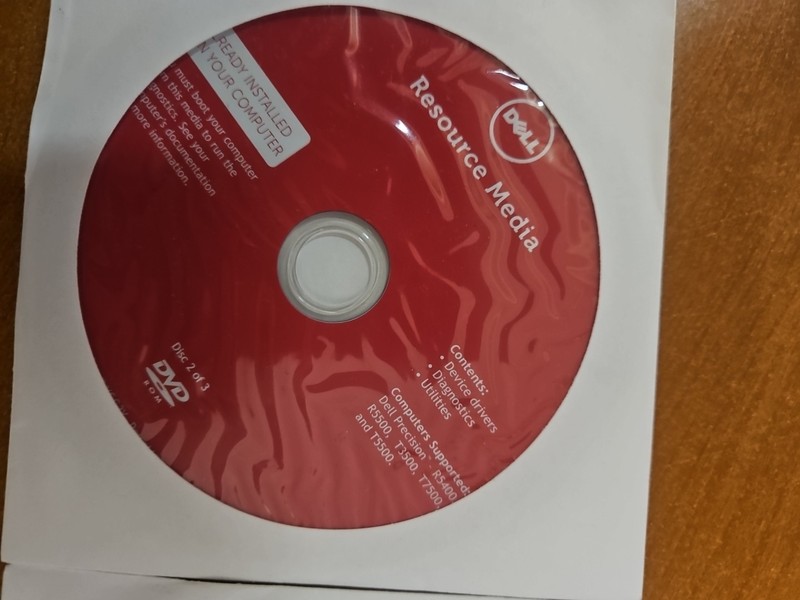 Dell Resource Media - Device Drivers= Precision ,MULTIPLE - CD ONLY/SEALED!!!! gallery